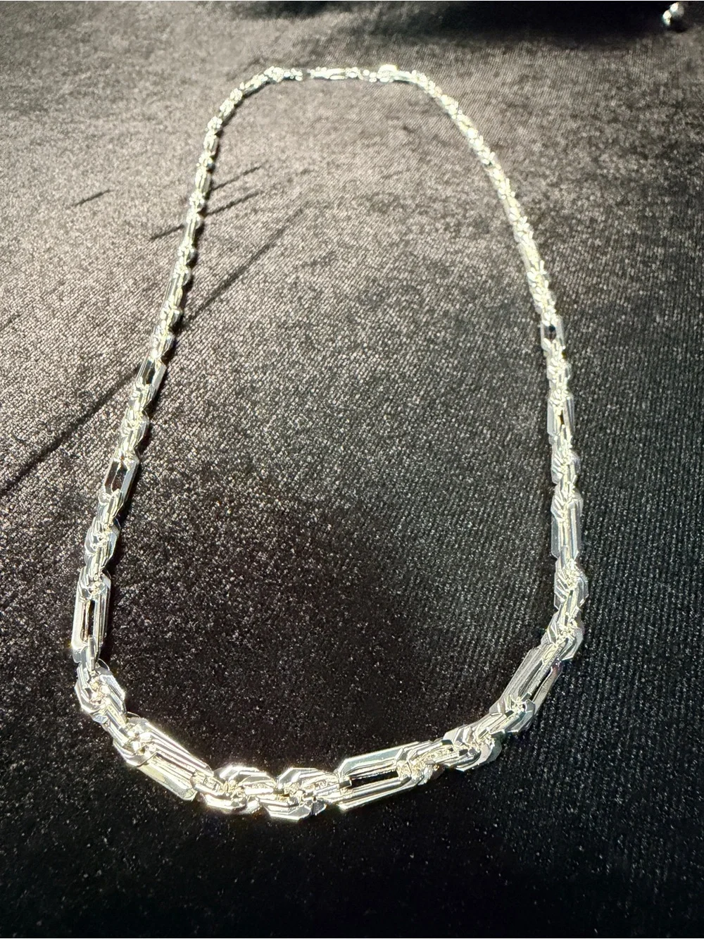 Milano S925 Stamped Silver Filled 24in 5MM 33.2g necklace. SHINE!! Brand new